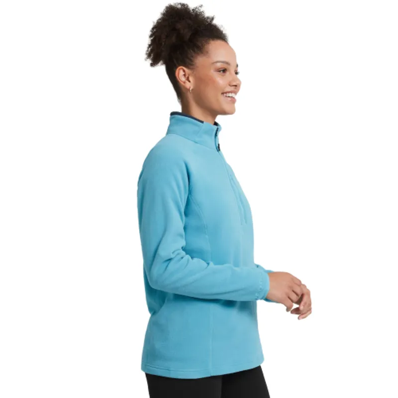 Kathmandu Women's Ridge 100 Primaloft Bio Pullover Fleece in Cove-1